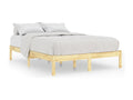 Cadre de lit Bois de pin massif 160x200 cm CHIC01118