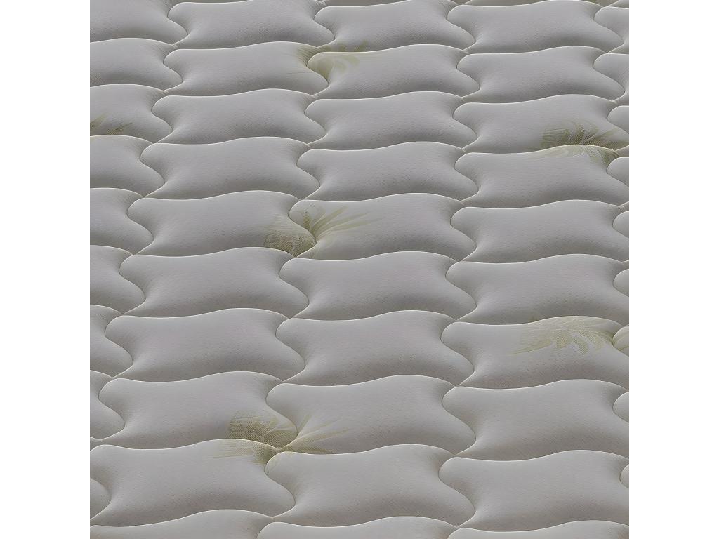 Matelas en Mousse Cosymeubélastique - 5 Cm De Mousse - 9 Zones De Confort - Hauteur 25 Cm 105x200 cm MJEH09060