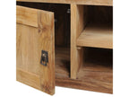 Meuble TV teck massif 120x30x40 cm FPII21823