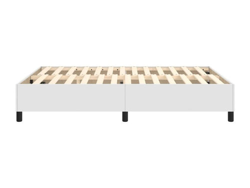 Cadre de lit sans matelas blanc 140x200 cm similicuir TYYS67649