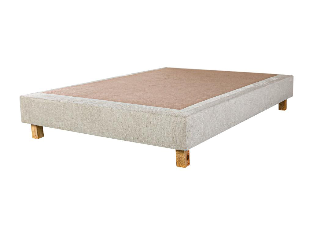 Ensemble Matelas 160x200 cm Cosymeub 20 cm sommier beige OREO21020