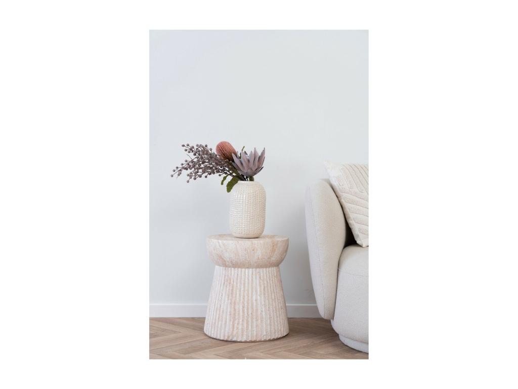 Table basse Cosymeub Beige 37x37x43 cm Cosymeub BHNK07452