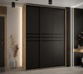 ARMOIRE Luxameub 10 À PORTES COULISSANTES 235.2/180/45 3 portes LXWO80780