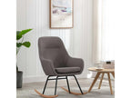 Chaise à bascule Gris clair Tissu KQIL73463