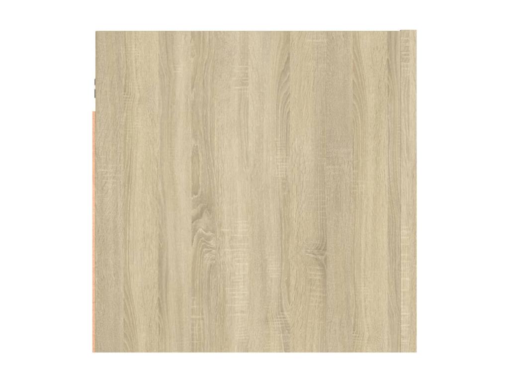 Tables de chevet 2 pièces Chêne Cosymeub 30,5x30x30 cm Aggloméré KJEP83714