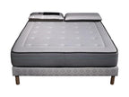 Ensemble Matelas mousse Dream accueil mémoire - 90x190cm et 1 Oreiller 70x40 - Sommier Blanc ORGT45863