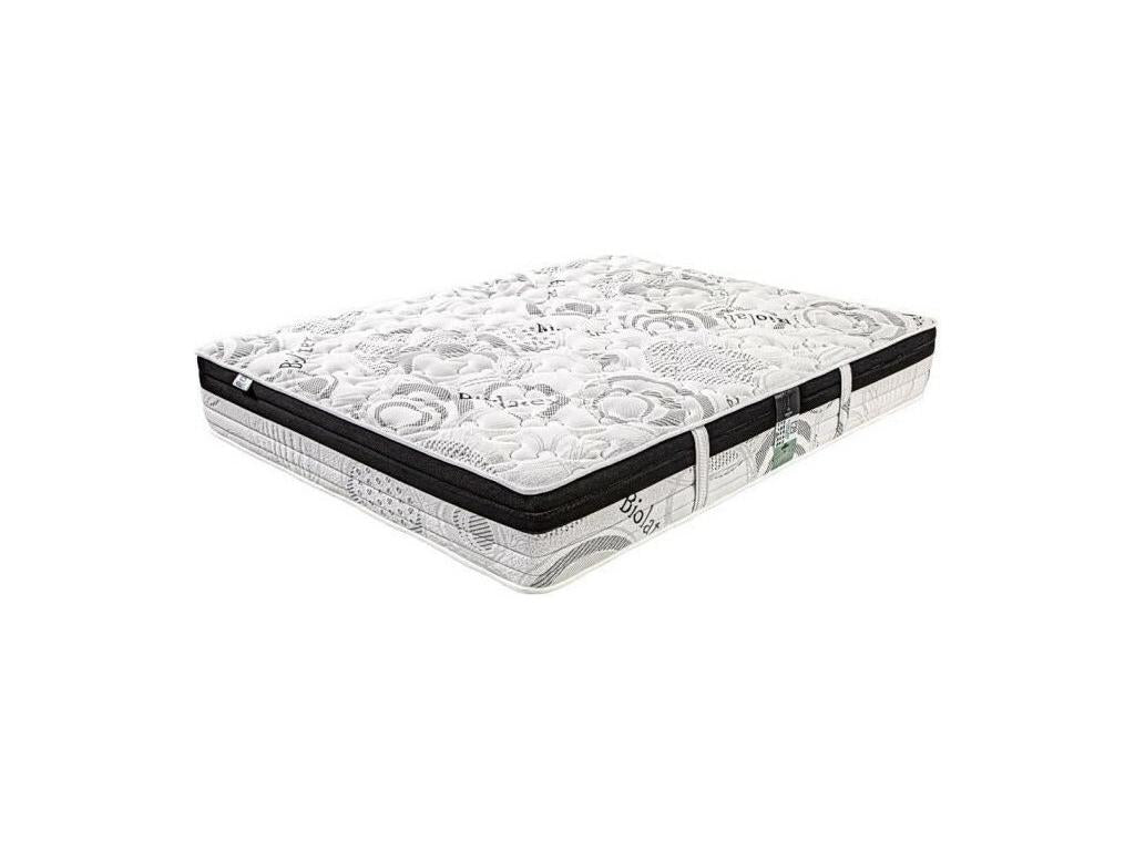 Matelas Artigeo 26cm mousse latex haute densité ferme indépendance du couchage face été/hiver 160x200cm KPYF03152
