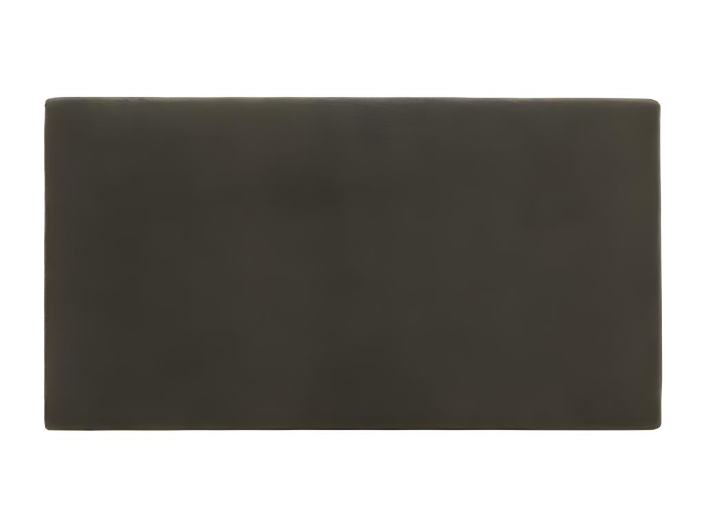 Tête de lit en coton gris anthracite 200x80cm - Cosymeub EEPX80314
