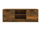 Meuble TV Chêne fumé 102x35x36,5 cm Bois d'ingénierie VQNJ85086