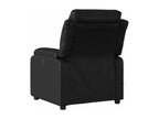 Fauteuil de massage inclinable Noir Similicuir PFFV89302