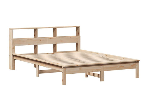 Cadre de lit sans matelas 140x200 cm bois massif de pin DIHH88134