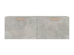Armoire murale Gris béton 100x36.5x35 cm Bois d'ingénierie JMPU86759