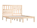 Cadre de lit sans matelas 120x190 cm bois de pin massif VXSM73825