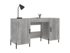 Bureau Cosymeub gris 140x50x75 cm bois d'ingénierie EQOV35191