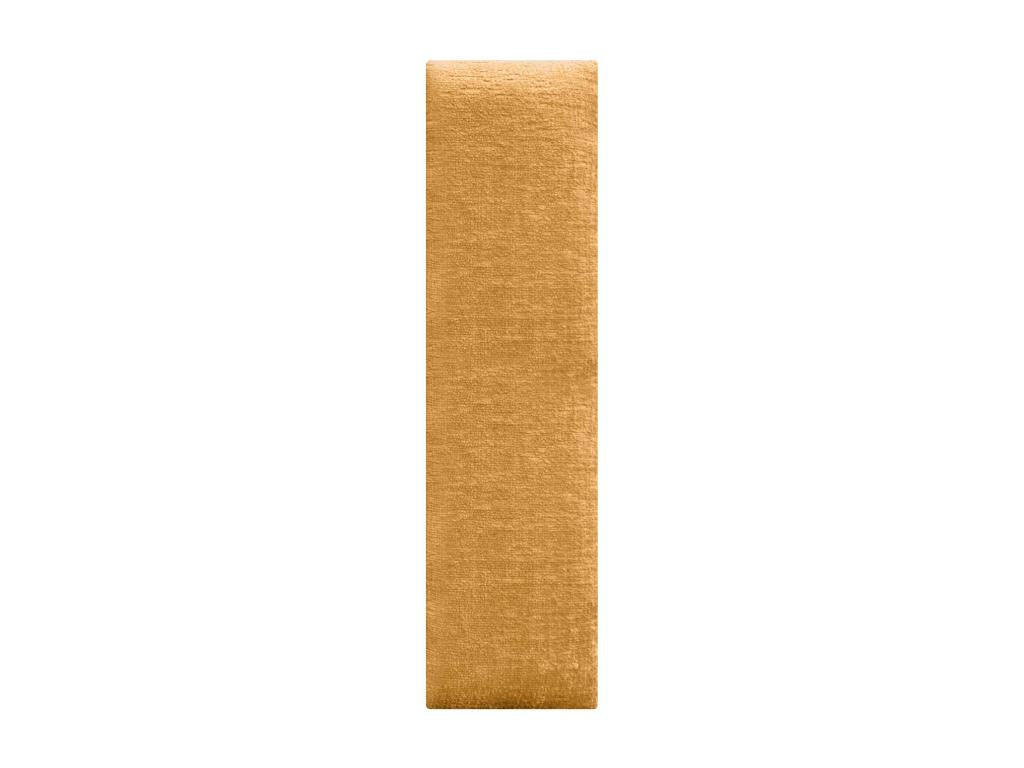 Cosymeub Lot de 6 panneaux muraux acoustiques auto-adhésifs en laine écologique protection absorbante contre les chocs Moutarde 60x20 cm x6 GJMM43861