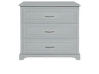 Lit évolutif 70x140 et commode 3 tiroirs Cosymeub Gris OURA45266