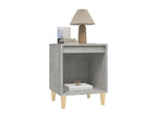 Tables de chevet 2 pcs Gris béton 40x35x50 cm NKEL86750