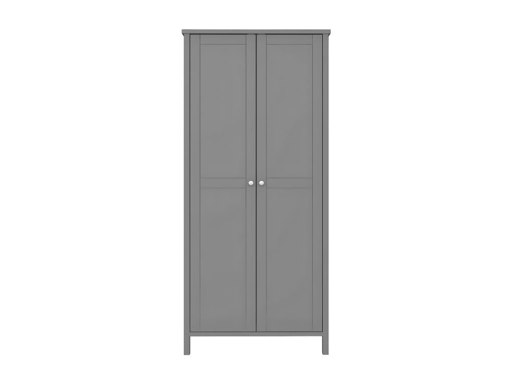 Troms armoire de rangement 4 portes gris. EYNM22522