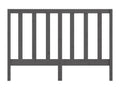 Tête de lit Gris 166x4x100 cm Bois massif de pin UPCD25777