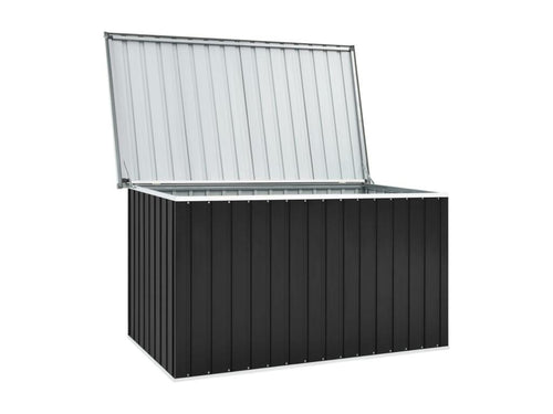 Boîte de rangement de jardin Anthracite 171x99x93 cm ZKMK08311
