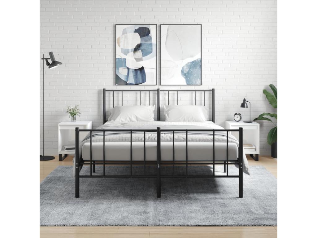 Cosymeub Premium - Tables de chevet 2 pcs blanc brillant 40x35x50 cm LETM43234