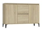 Buffet chêne Cosymeub 104x35x70 cm bois d'ingénierie EZUR94616