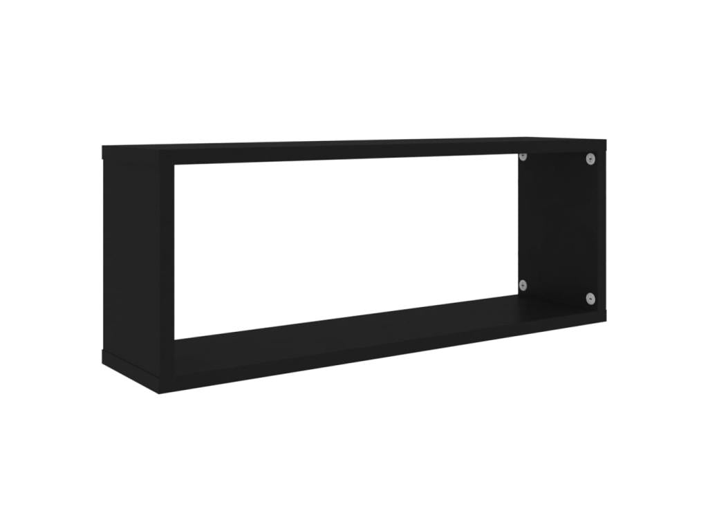 Etagères Cosymeub murales 2 pcs Noir 60x15x23 JMKF04944