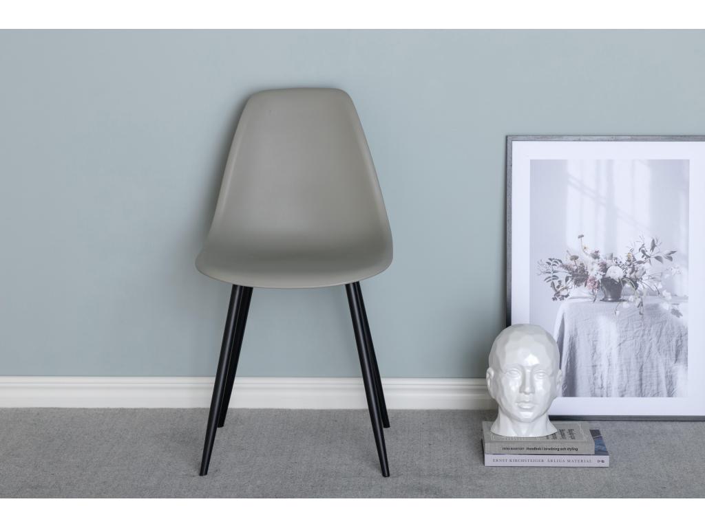 Chaise Cosymeub DRC 1NOS 46x58x81 Gris WCZI32403