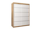 ARMOIRE Cosymeub 1 À PORTES COULISSANTES 200/150/62 2 Portes Cosymeub/Blanc OATI63688