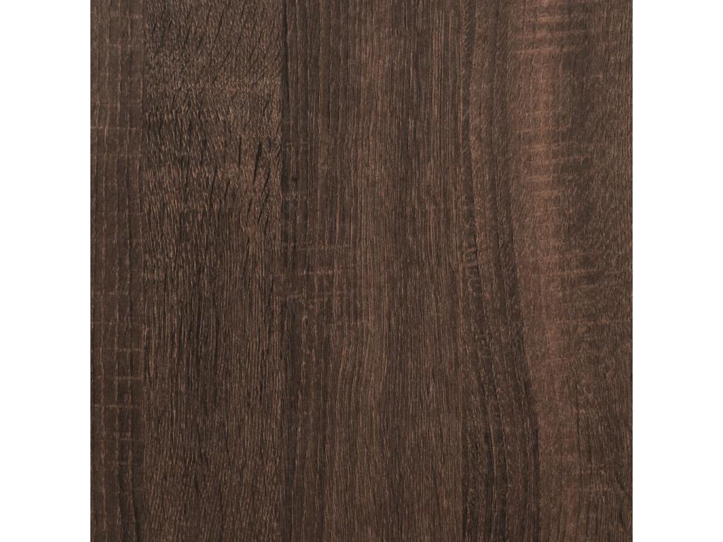 Etagères murales 4 pcs chêne marron 60x40x1.5 bois ingénierie SVWR73645