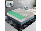 Matelas en Mousse Cosymeubélastique - 5 Cm De Mousse - 9 Zones De Confort - Hauteur 25 Cm 105x200 cm MJEH09060
