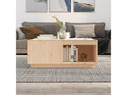 Table basse 100x101x40,5 cm Bois massif de pin ZTMT33092