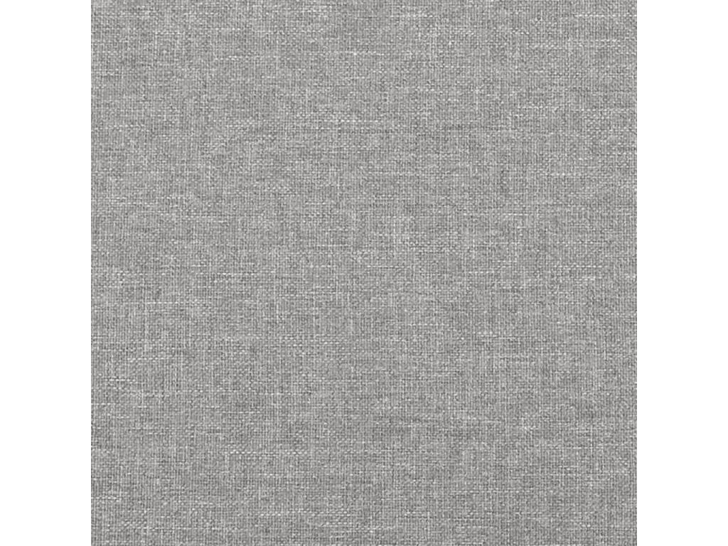 Tête de lit 2 pièces Gris clair 100x5x78/88 cm Tissu LGHL35183