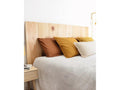 Tête de lit en bois de pin naturel 200x80cm - Cosymeub UJHV60733