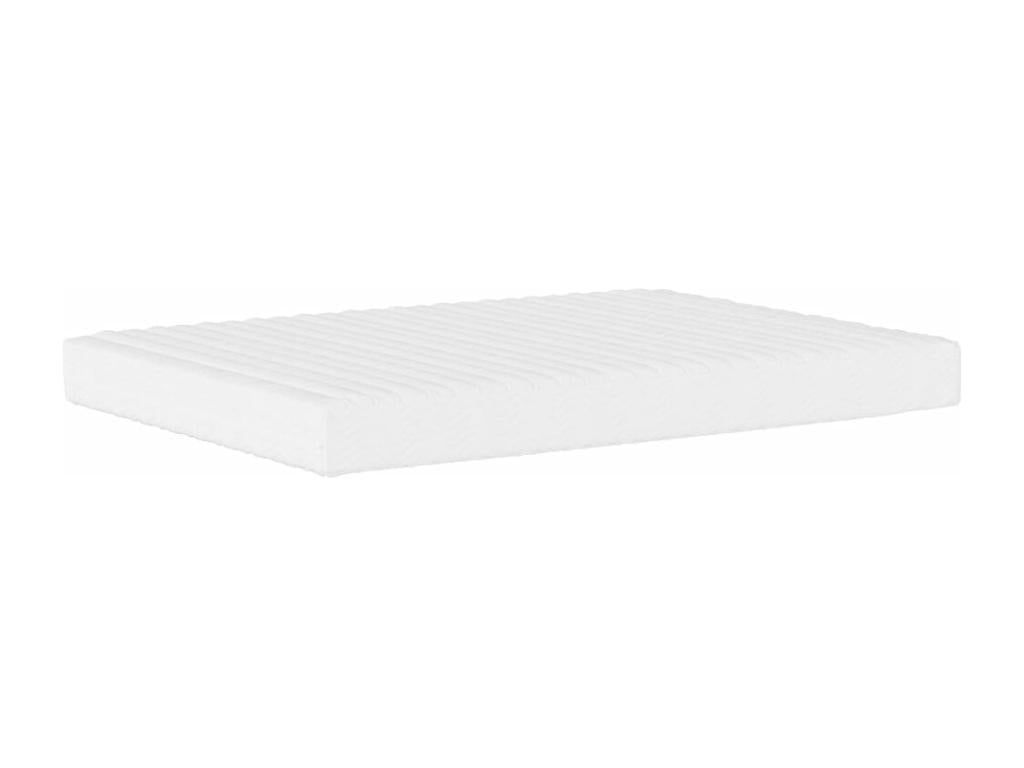 Lit avec matelas rose 120x200 cm velours FBMP63684