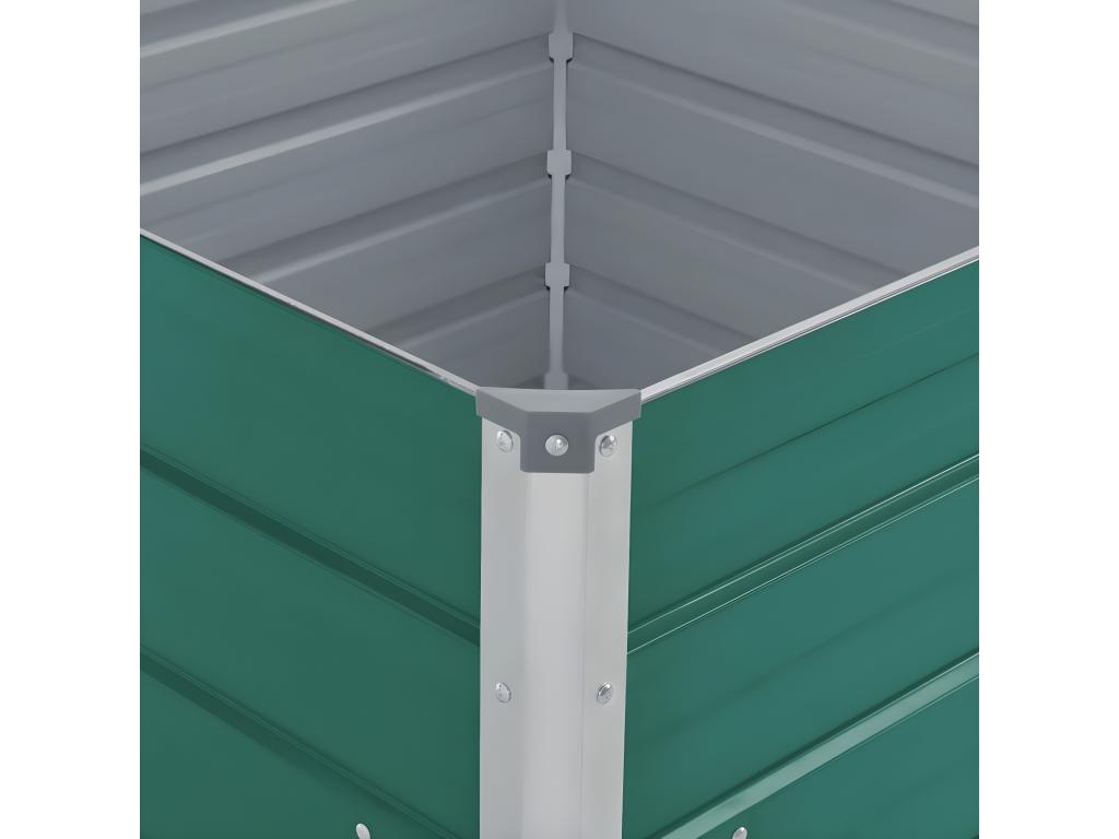 Jardinière lit surélevé plantes 100x100x77 cm 02 0000787 VENG63109