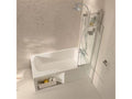 Baignoire bain douche Cosymeub version droite Blanc brillant 160x85 YTGZ02895