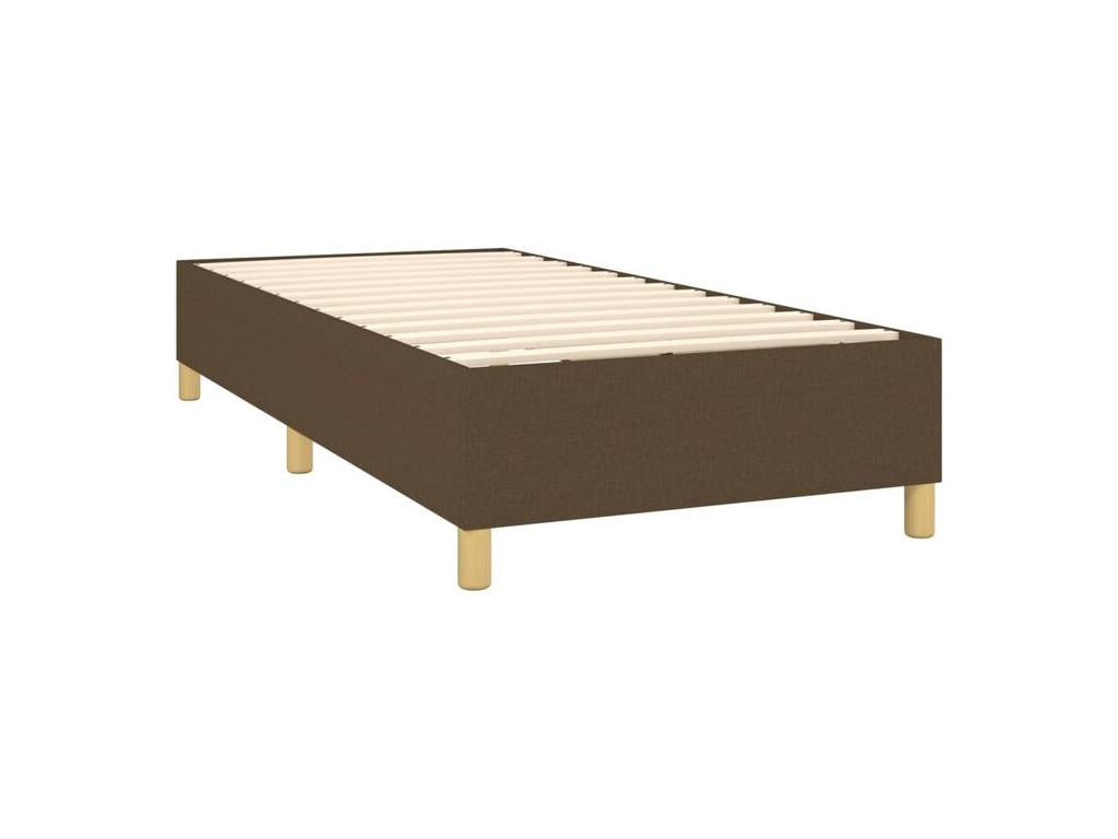 Sommier à Cosymeub de lit avec matelas Marron foncé 90x200 EYXM66654