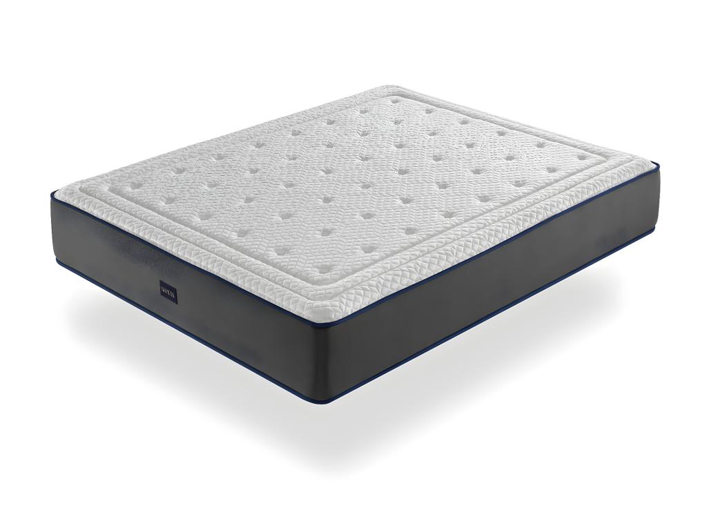Matelas 140x180 Cosymeub SPRING Epaisseur 30 CM Moussee à mémoire ressorts ergonomique et respirant- Fermeté 3/5 Moyenne URUT80695