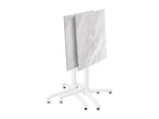Table de terrasse 60x60 cm inclinable stratifié marbre MXTB59802