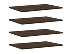 Etagères murales 4 pcs chêne marron 60x40x1.5 bois ingénierie SVWR73645