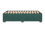 Cadre de lit Vert foncé 120x200 cm Velours LGZC13004