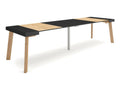 Table console extensible 300 Pour 14 personnes Pieds en bois JZOF73771