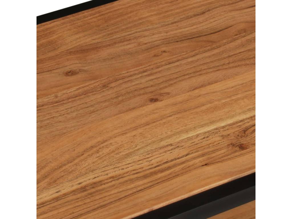 Table basse 90x45x35 cm Bois d'Cosymeub solide DGDW69080