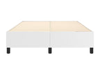 Cadre de lit sans matelas blanc 140x200 cm similicuir TYYS67649