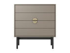Commode à tiroirs - 85 cm - gris pierre - Cosymeub AUEB22236