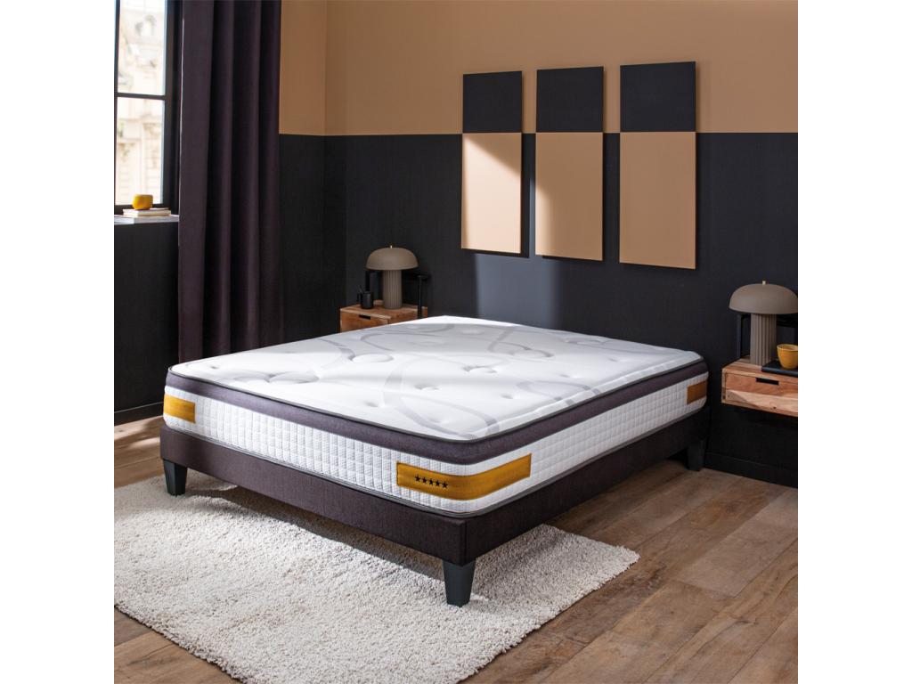 Cosymeub LITERIE - Matelas LINKOPING 90x190 cm - Mousse à mémoire de forme - Soutien Ferme OFPE66777