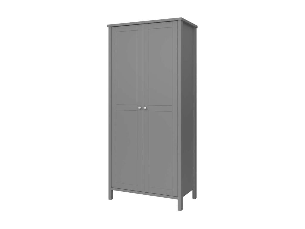 Troms armoire de rangement 4 portes gris. EYNM22522