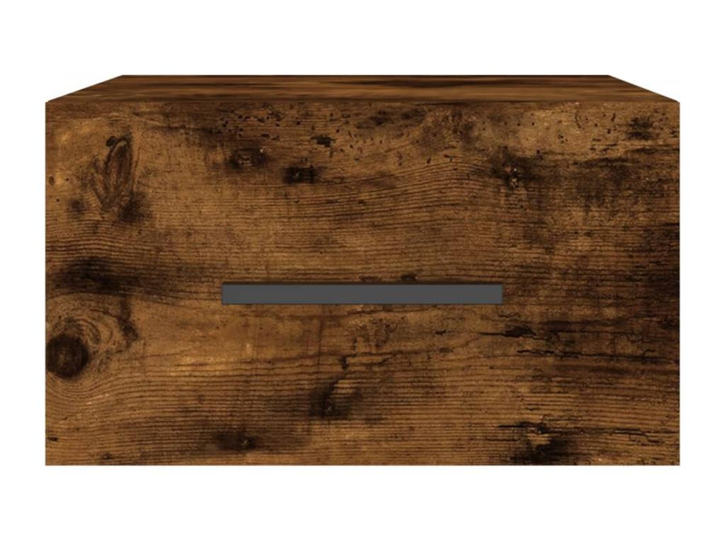 Tables de chevet murales 2 pcs chêne fumé 35x35x20 DPNR95552