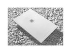 Receveur de Douche 92x172 Ligne Cosymeub Extra Fin Marmoresina Blanc Avec Drain Gratuit ALCR81783